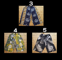 12”ITAL BATIK 綿ジャージ サーフパンツ 508 の写真
